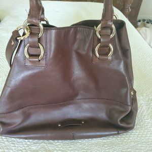 Cole Haan Brown leather shoulder bag